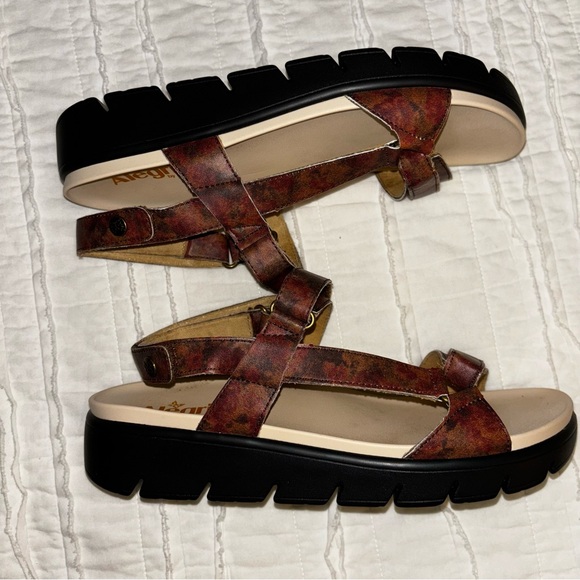 Alegria Henna 7764 Sandal print size 41 adjustable strap - Picture 4 of 8